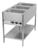Výdajný ohrevný pult stabilný BMSK-3-1/1