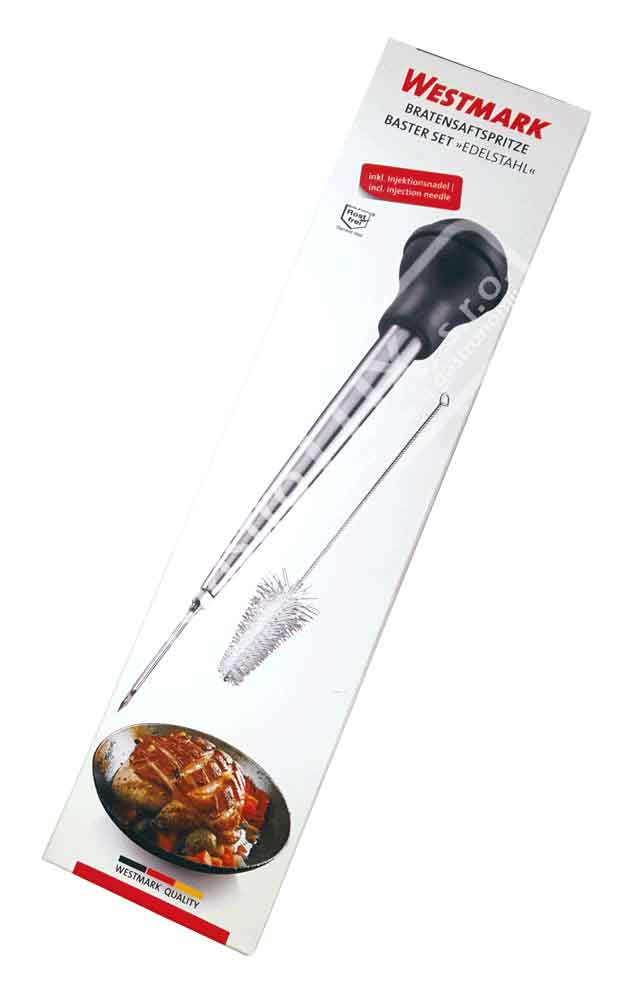 Odsávačka na polievanie mäsa pri pečení nerez