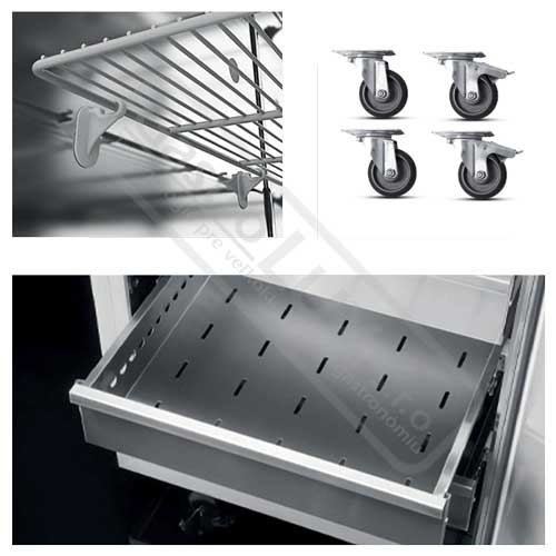 Mraznička Tecnodom BT 700 PERFEKT - nerezová