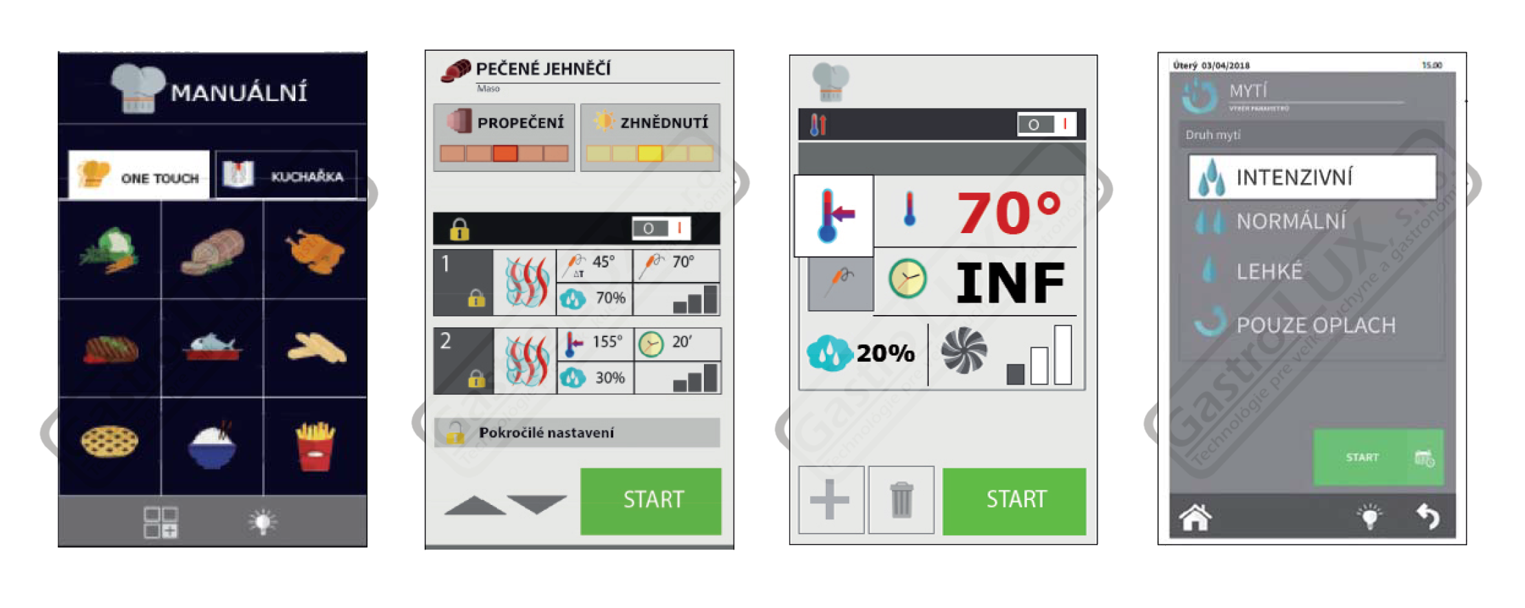 Konvektomat REDFOX MSDBD-0611E-el. nástrekový