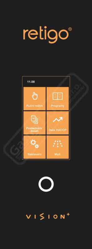 Konvektomat RETIGO Vision O2021ig Plus 20xGN2/1 plyn
