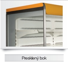 Vitrína chladiaca prístenná RYGA DP