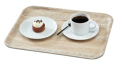 Podnos melamínový malý – tmavý dub