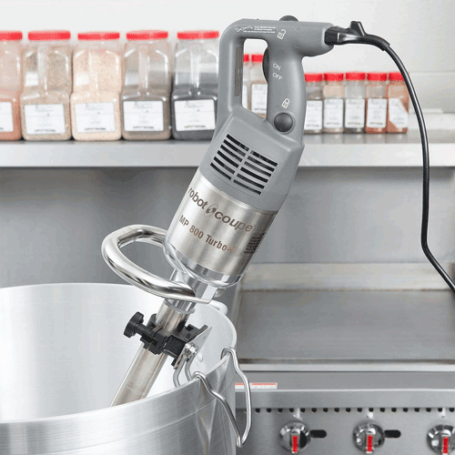 Nerezový držiak tyčového mixéra na všetky nádoby