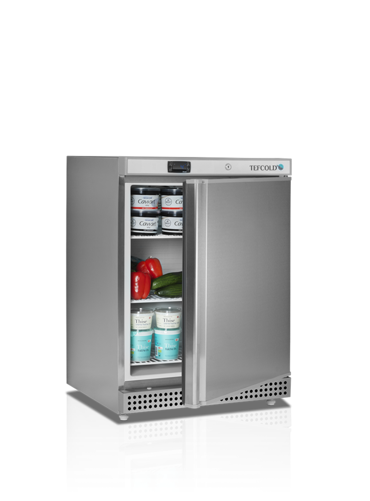 Chladnička TEFCOLD UR 200 X1 nerez