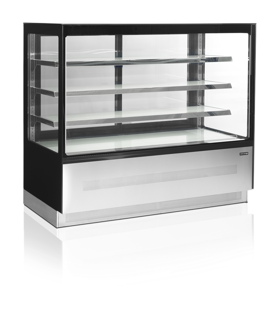 Cukrárenská Chladiaca vitrína TEFCOLD LPD 1503 F BLACK