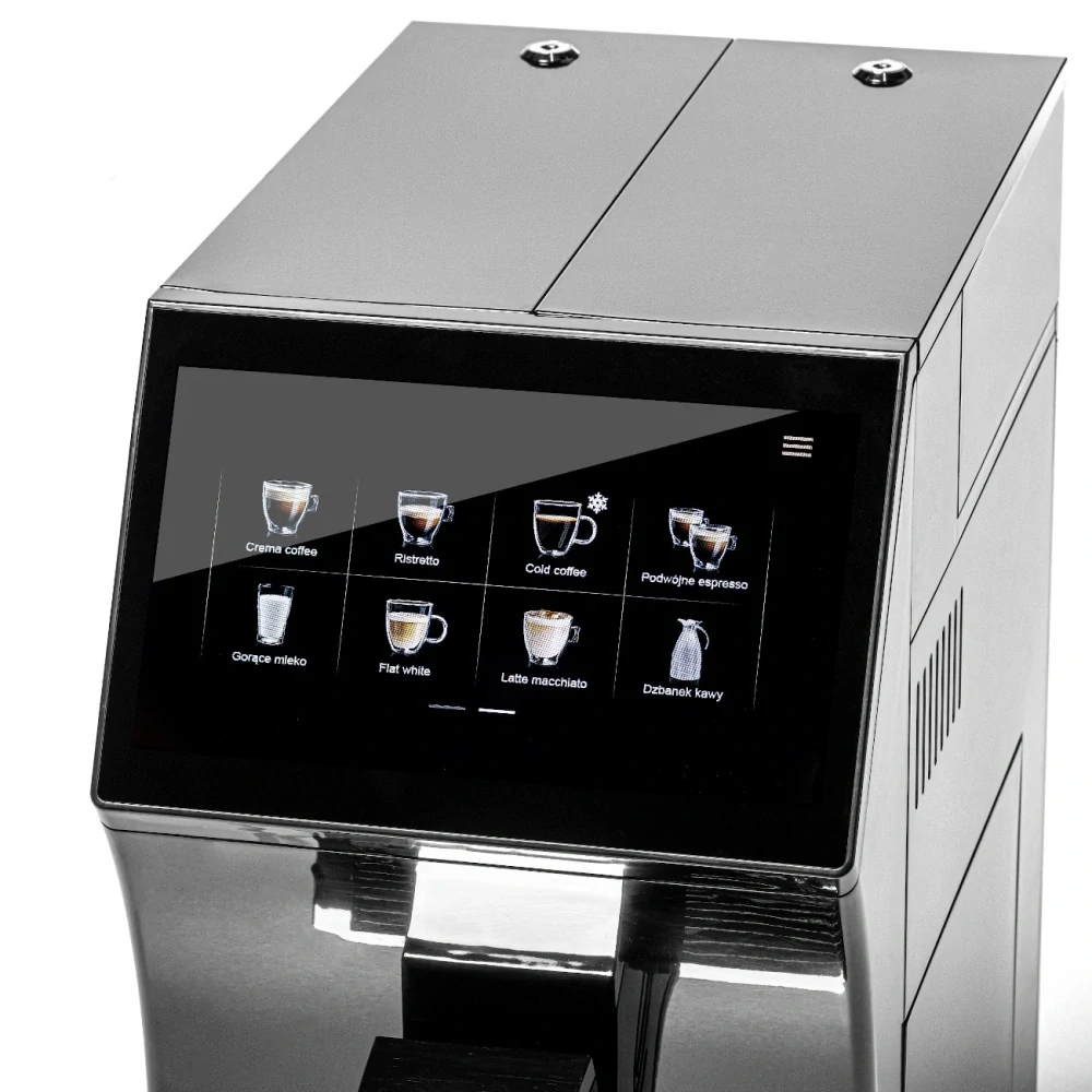 Kávovar CANARIO CAFE CC701 s dotykovým displejom, automatický