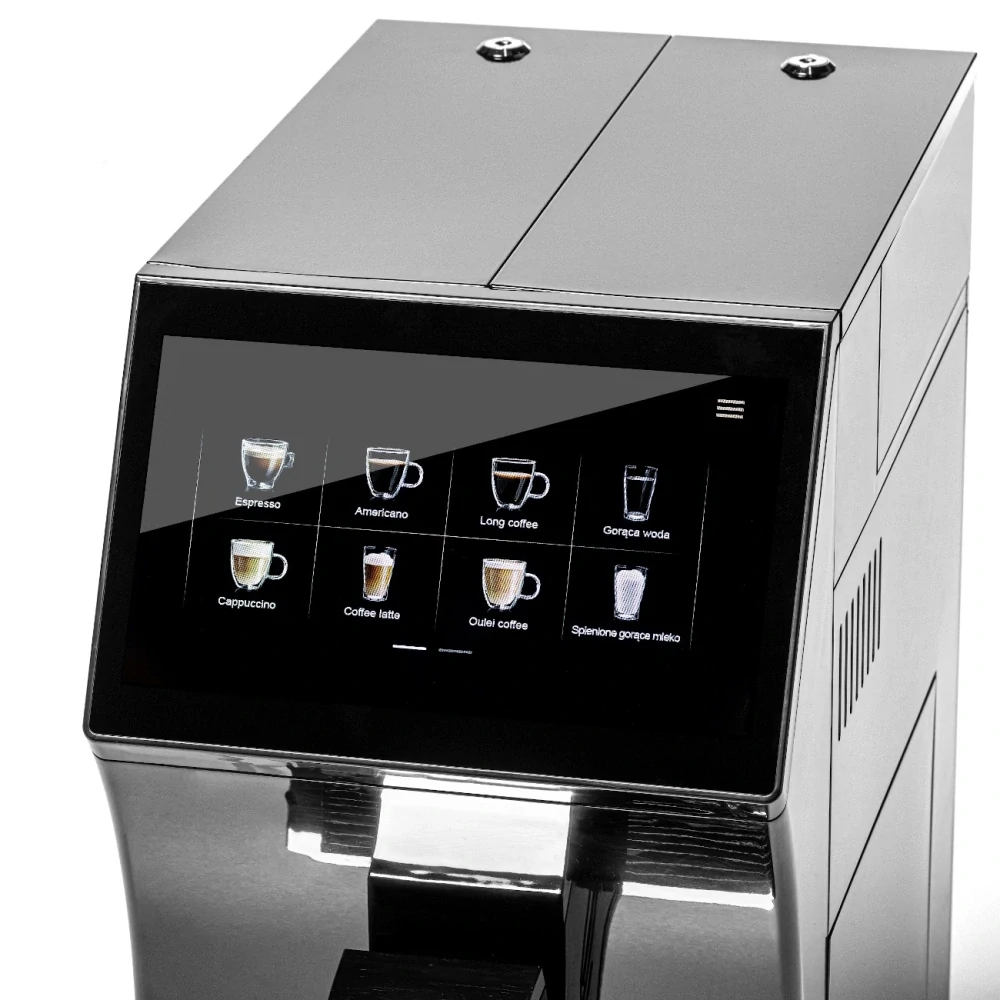 Kávovar CANARIO CAFE CC701 s dotykovým displejom, automatický