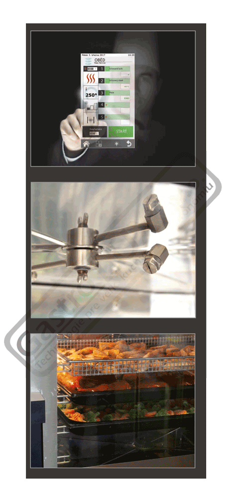 Konvektomat REDFOX MSDBD-1011E-el. nástrekový