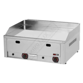 Smažiaca platňa plynová hladká chróm FTHC-60G