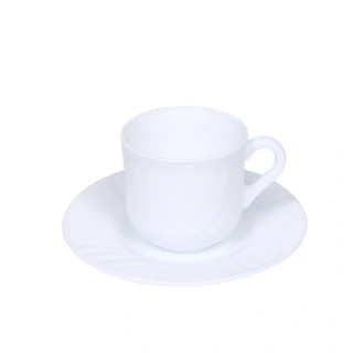 Šálka podšálka SAPO Ebro opál 250 /6 ks/