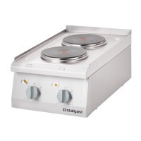 Elektrické varidlo - sporák - 2 bez podstavca Stalgast