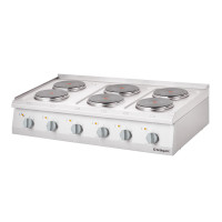Elektrický sporák - 6 bez podstavca Stalgast