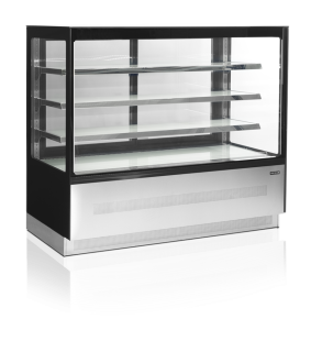 Cukrárenská Chladiaca vitrína TEFCOLD LPD 1503 F BLACK