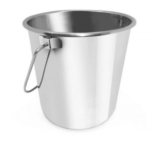 Vedro nerezové 10l