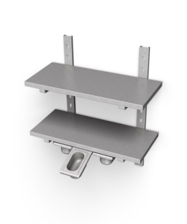 Nástenná polica NP-2 K s koreničkami (ZP-2 K)