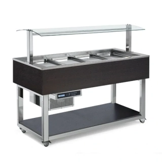 Vozík chladiaci ES-GREEN PLUS4 Wenge